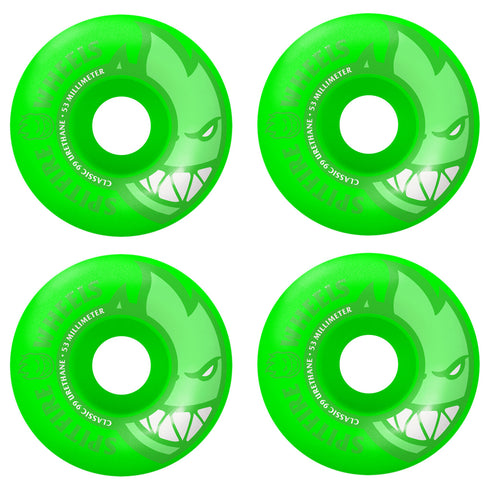 Spitfire - Bighead Neon Green Wheels (53mm) *SALE